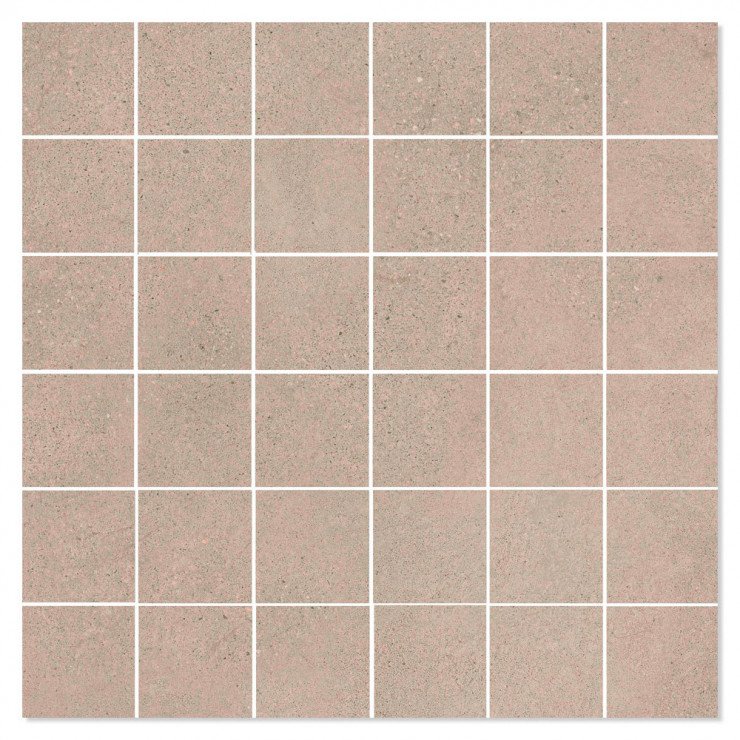 Mosaik Klinker Integra Beige Mat 30x30 (5x5) cm-0